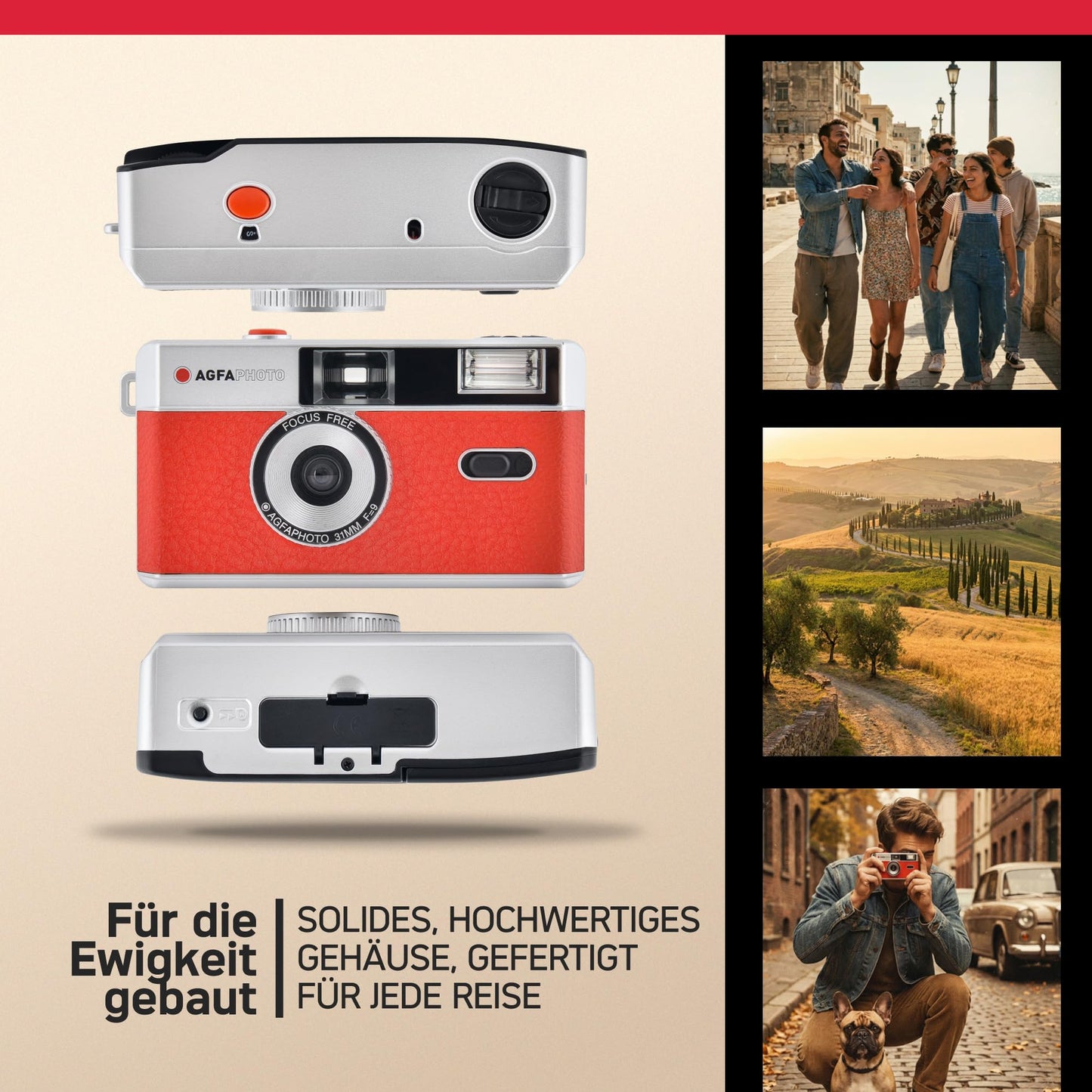 Agfa 35mm Reusable Compact Camera One Size - AG603004