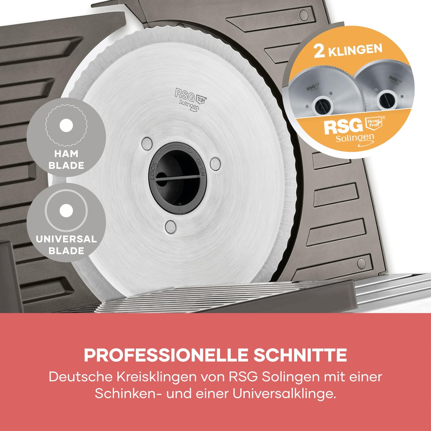 Severin all-purpose slicer for bread, cold cuts or cheese, bread slicer - 3918