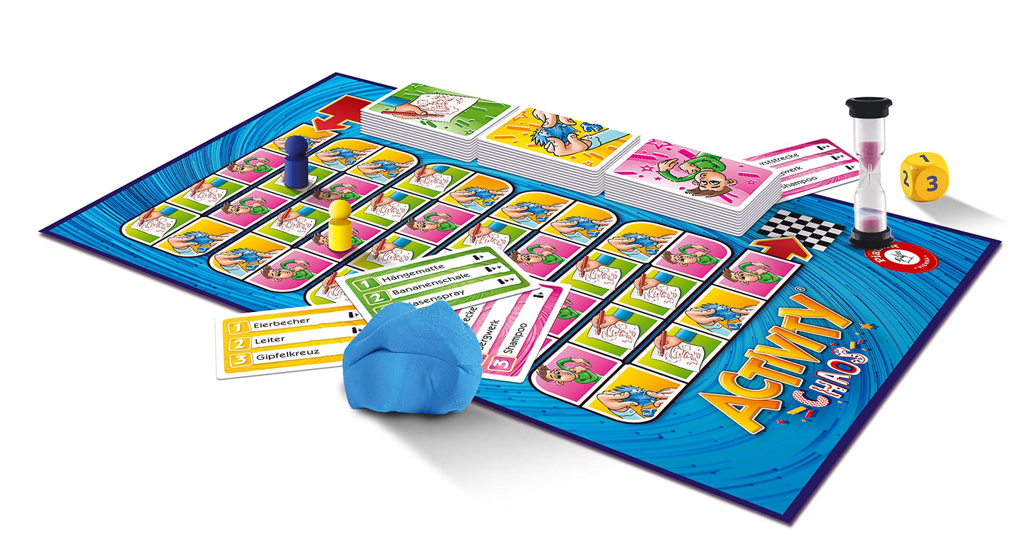 Piatnik Chaos The newest addition to the Piatnik family Simultaneous representation and guessing Pantomime, drawing, kneading are in demand 660 new terms Family party game 2 teams from 12+ Blue - 6670
