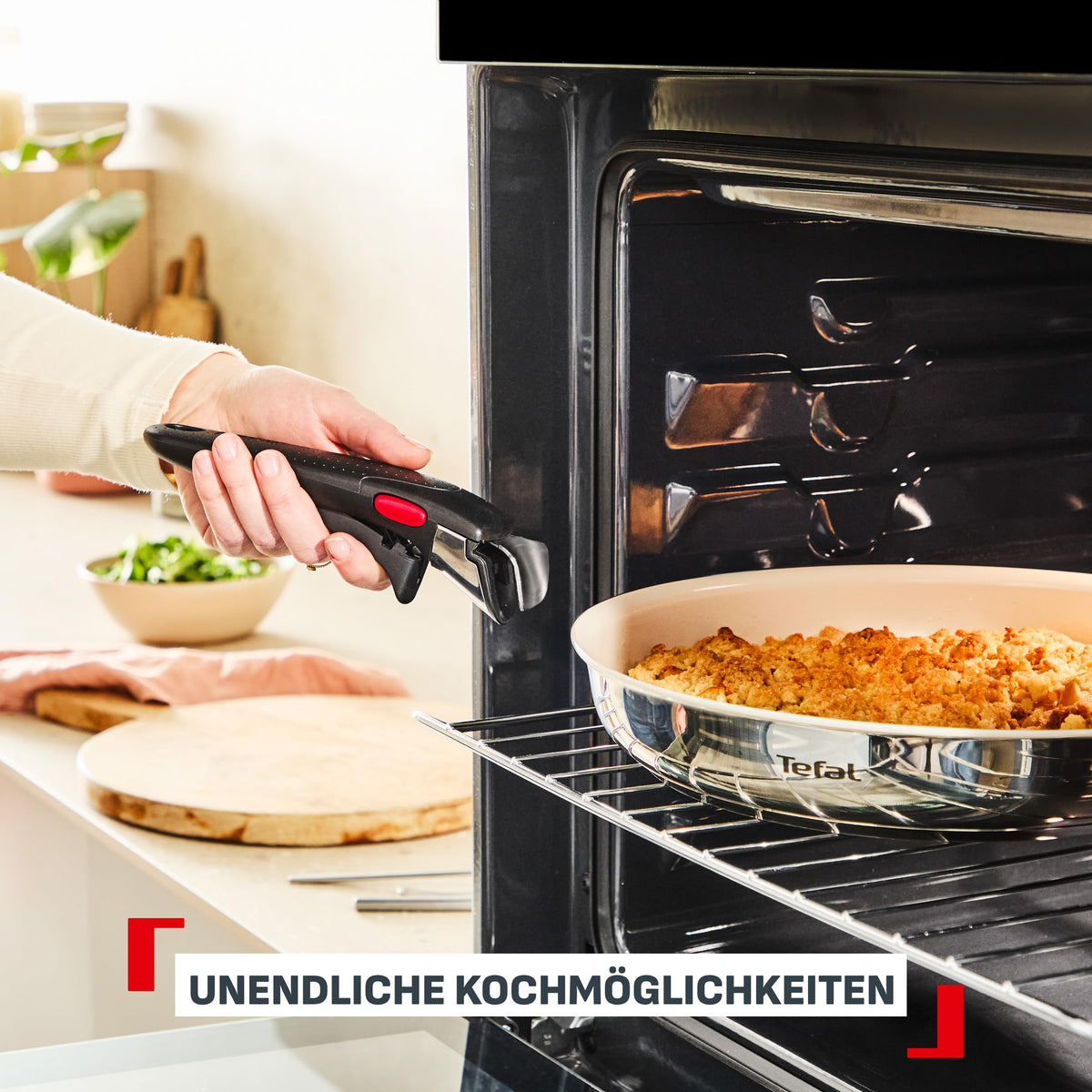 Tefal Ingenio Comfort Max 8-piece Ceramic Cookware Set - L885S844