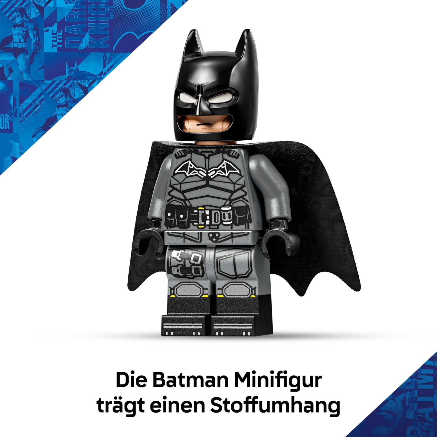 LEGO DC Batman: The Batman Batmobile - children's toy - playset with model car and superhero minifigure for children aged 9 and up - creative gift for boys, girls and fans - 76332