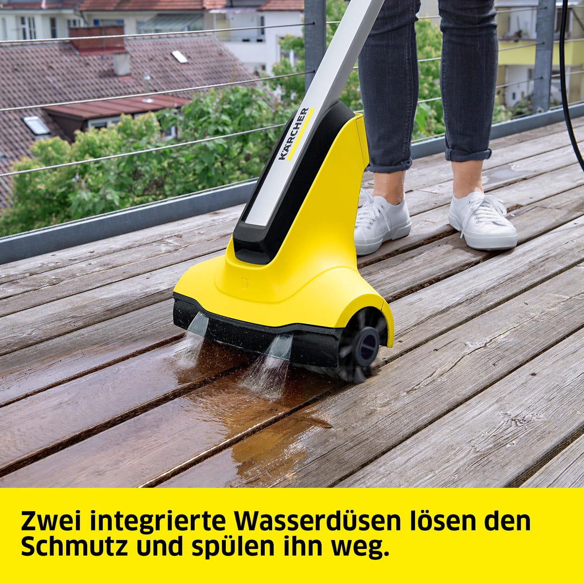 Kärcher Patio Cleaner PCL 4, Pressure: max. 10 bar - 1.644-000.0
