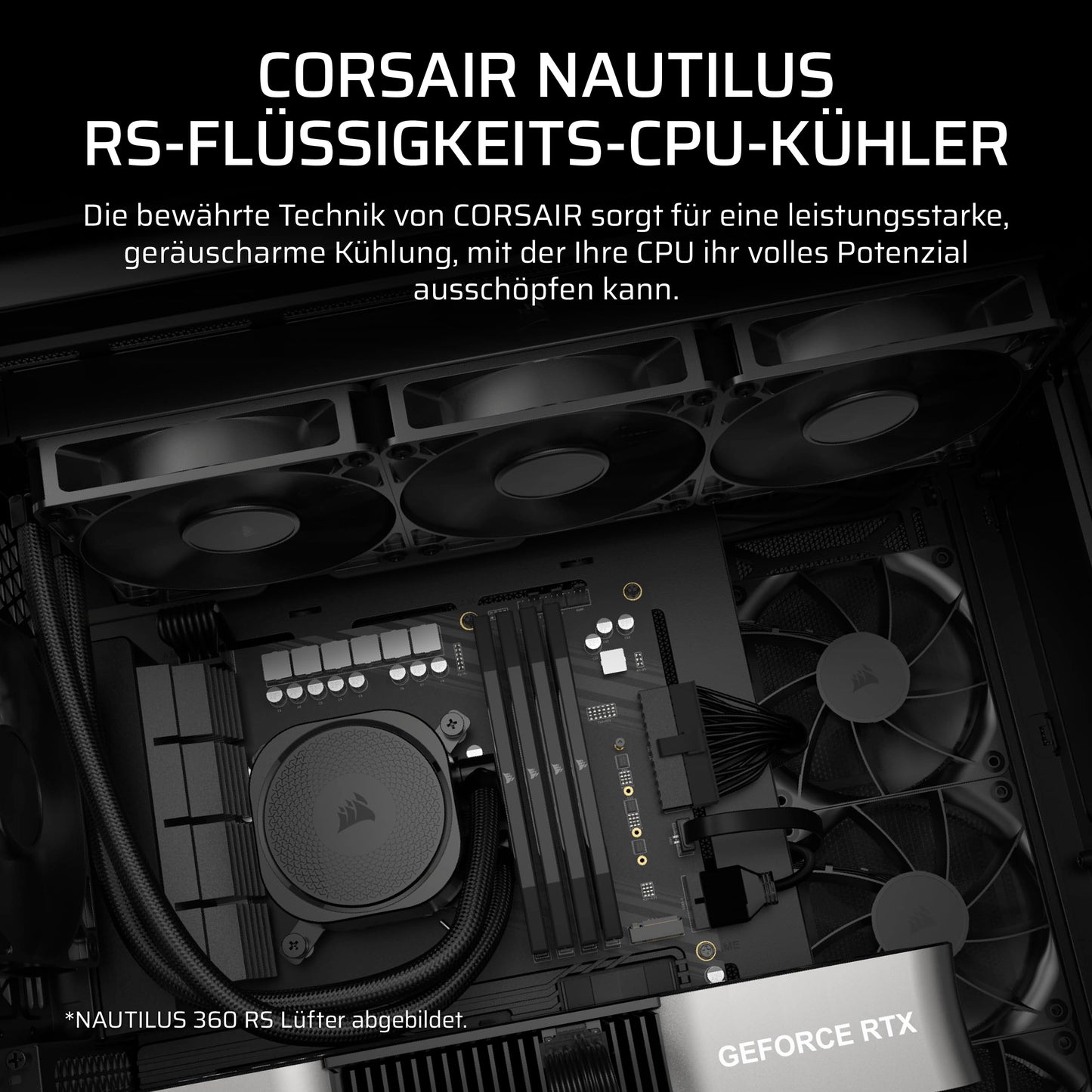 Corsair Nautilus 240 RS CPU Liquid Cooler - CW-9060088-WW