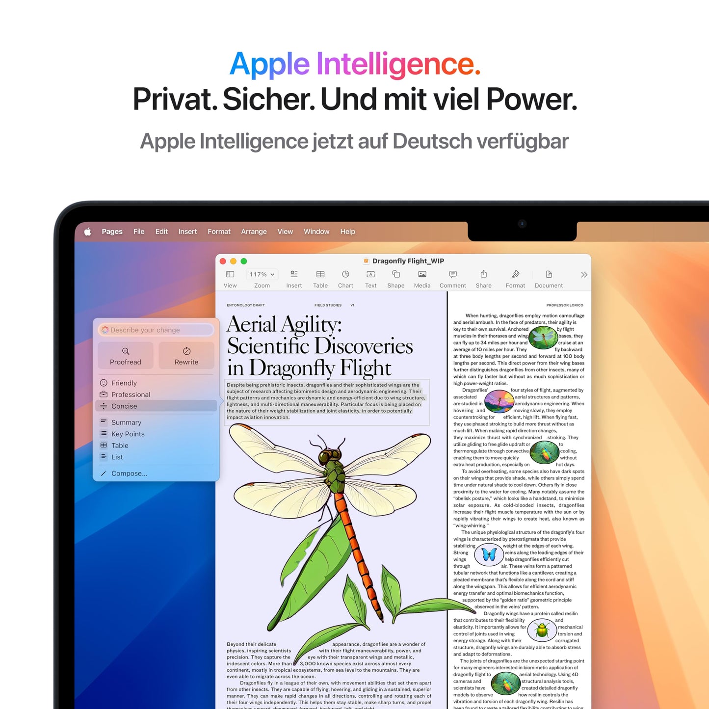 Apple MacBook Air (13", Apple M4 chip with 10-core CPU and 8-core GPU, 16GB shared memory, 256 GB) - silver - MW0W3D/A