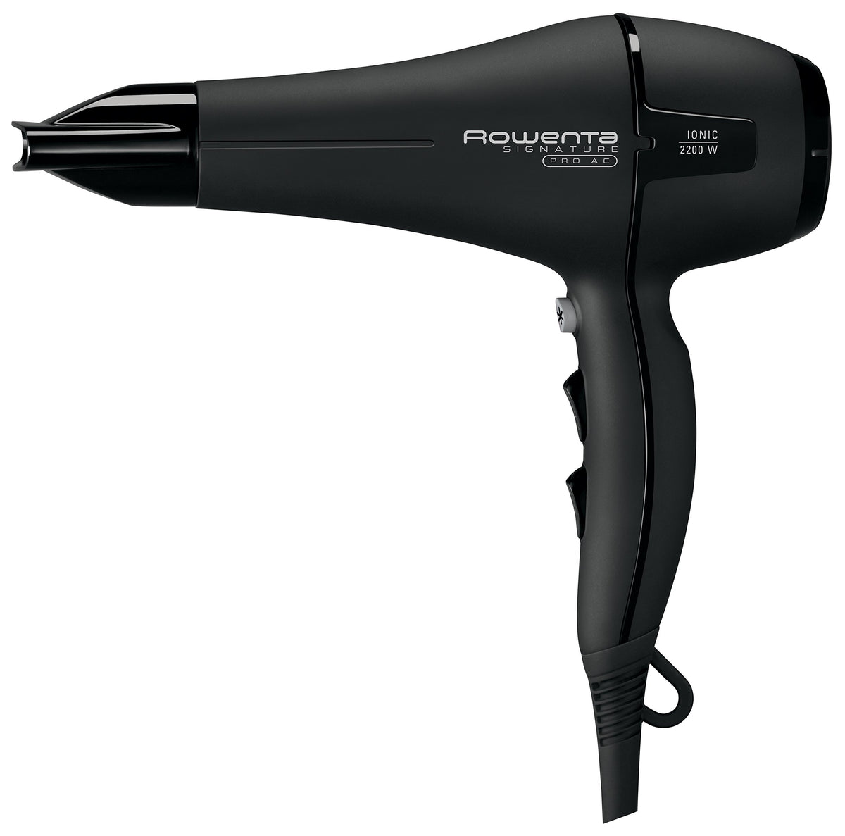 Rowenta CV7810F0 Hair Dryer, 2,200 W, anti-static effect, 2 speed settings, provides shine