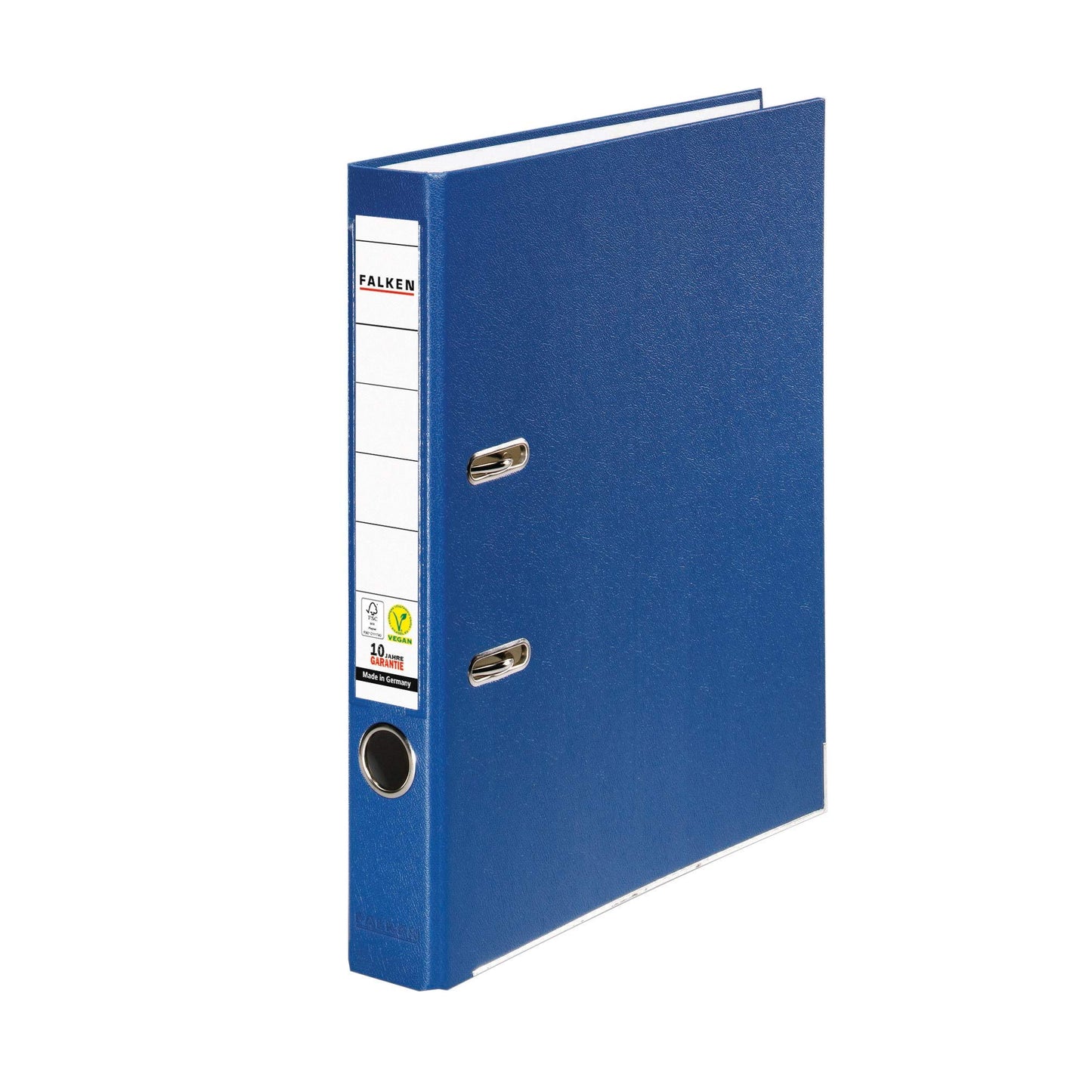 FALKEN 5x PP-Color plastic folder 5 cm narrow DIN A4 blue - 11372521
