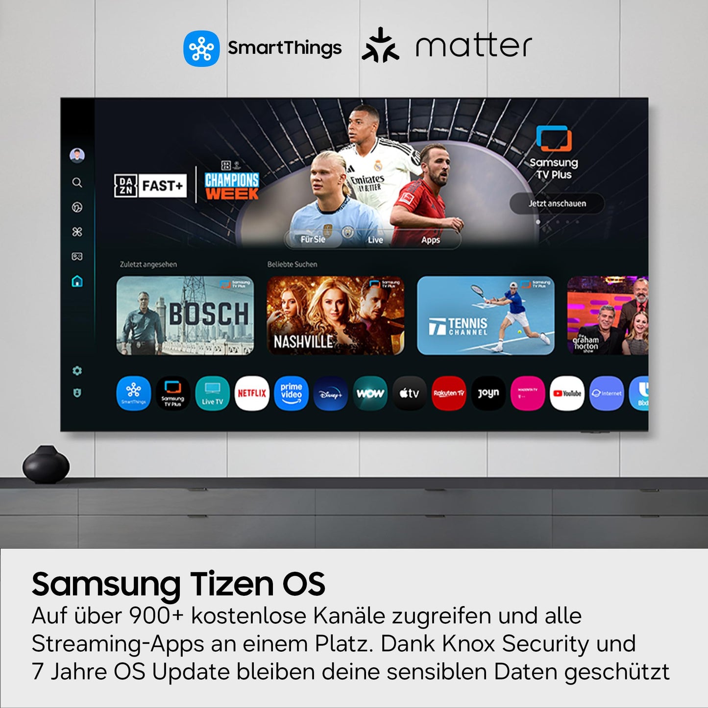 Samsung OLED 4K S90F 48 inch (121 cm), UHD TV, NQ4 AI Gen3 processor, OLED HDR, 4K Upscaling Pro, Dolby Atmos, Gaming Hub, Motion Xcelerator 144Hz, Samsung Vision AI Smart TV - GQ48S90FAE