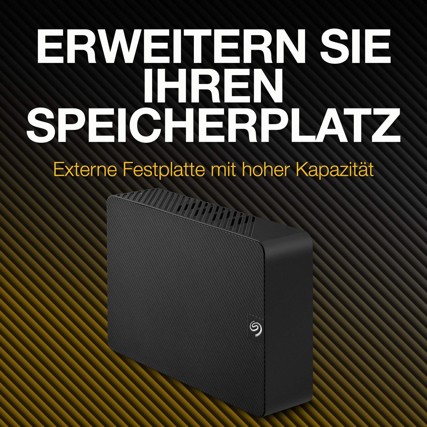 Seagate Expansion Desktop 4TB, external hard drive, 3.5 inch, USB 3.0, PC & Notebook, incl. Data Rescue Service (STKP4000400)