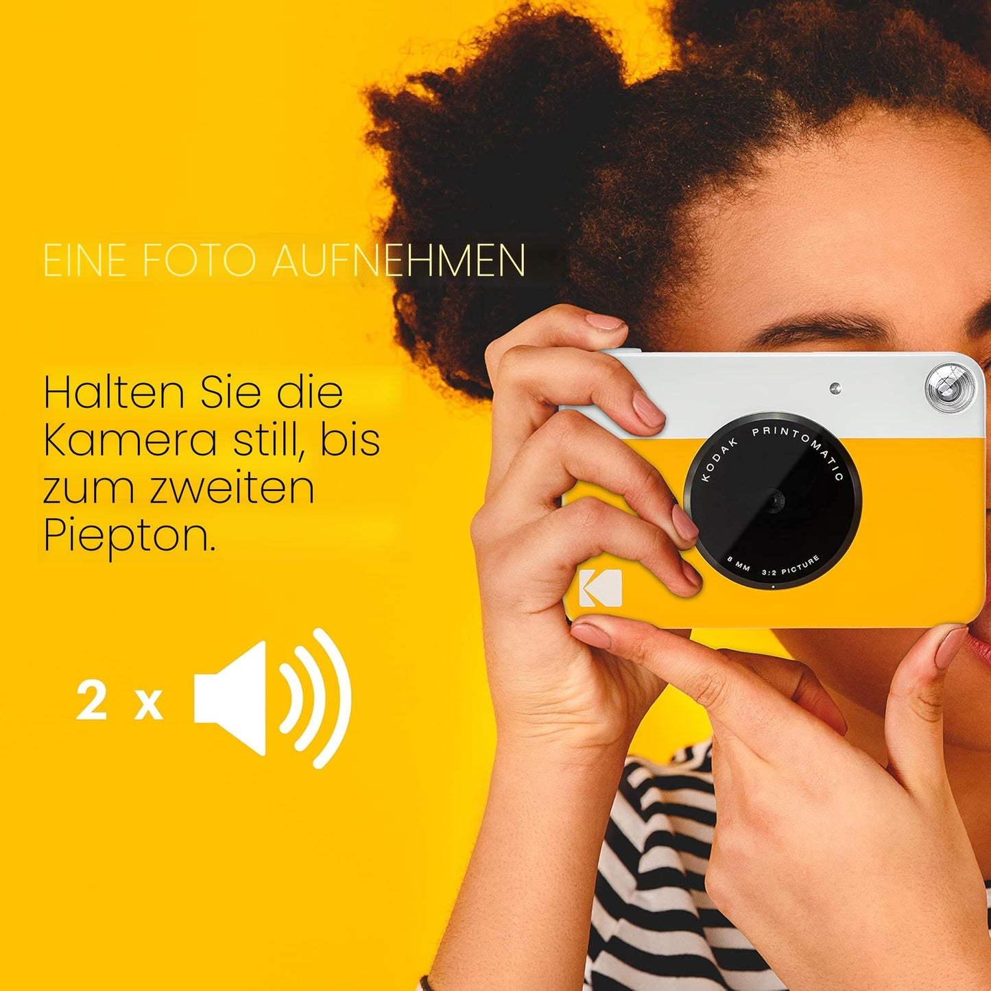 Kodak Printomatic Sofortbildkamera  AMZNBRODMATBK