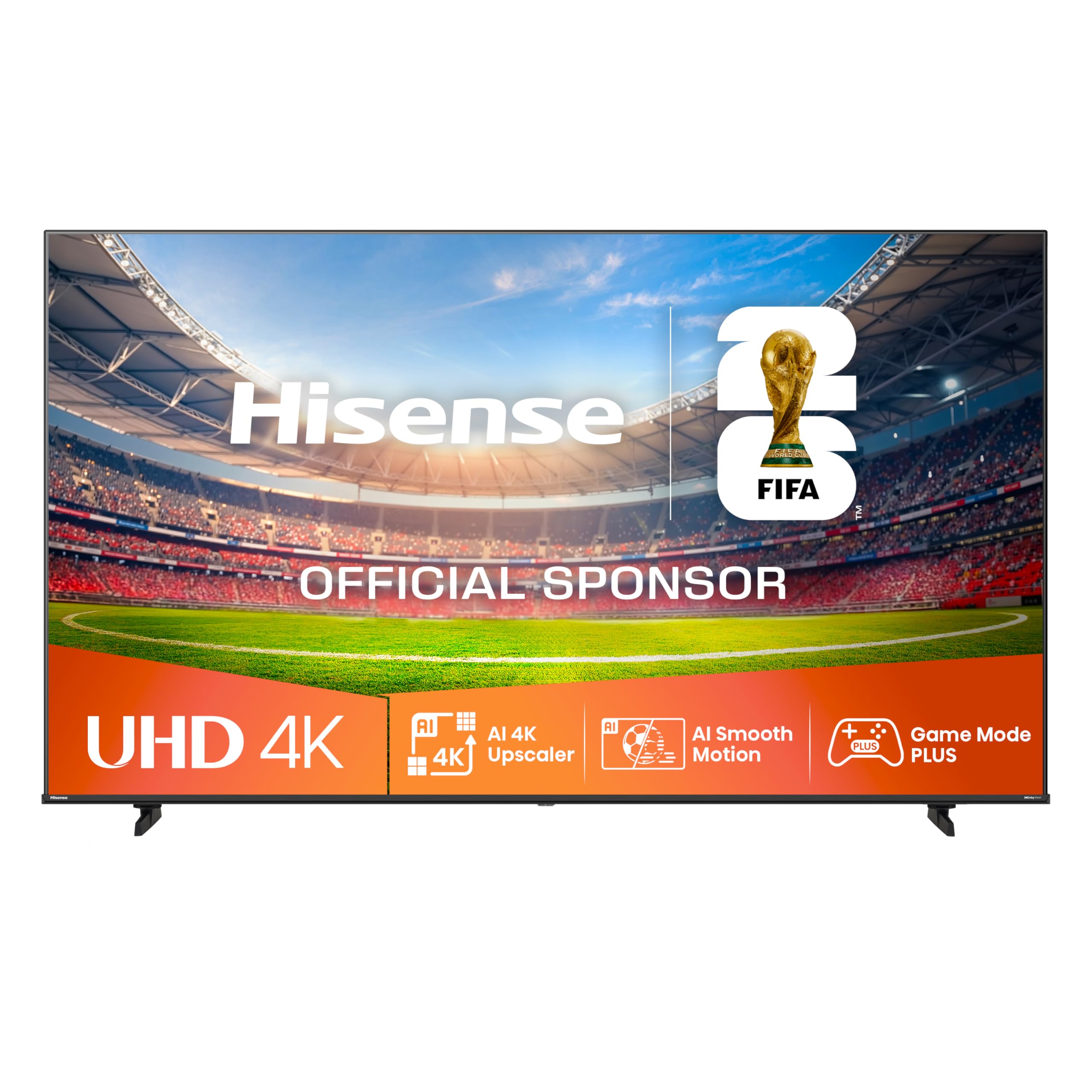 Hisense 85E6NT 214.78cm (85 inch) TV, 4K UHD Smart TV, Precision Colour, HDR, Dolby Vision, 60Hz, Triple Tuner DVB-C/S/S2/T/T2, WiFi, HDMI 2.1, Bluetooth, Alexa Built-in, Black, [2024]