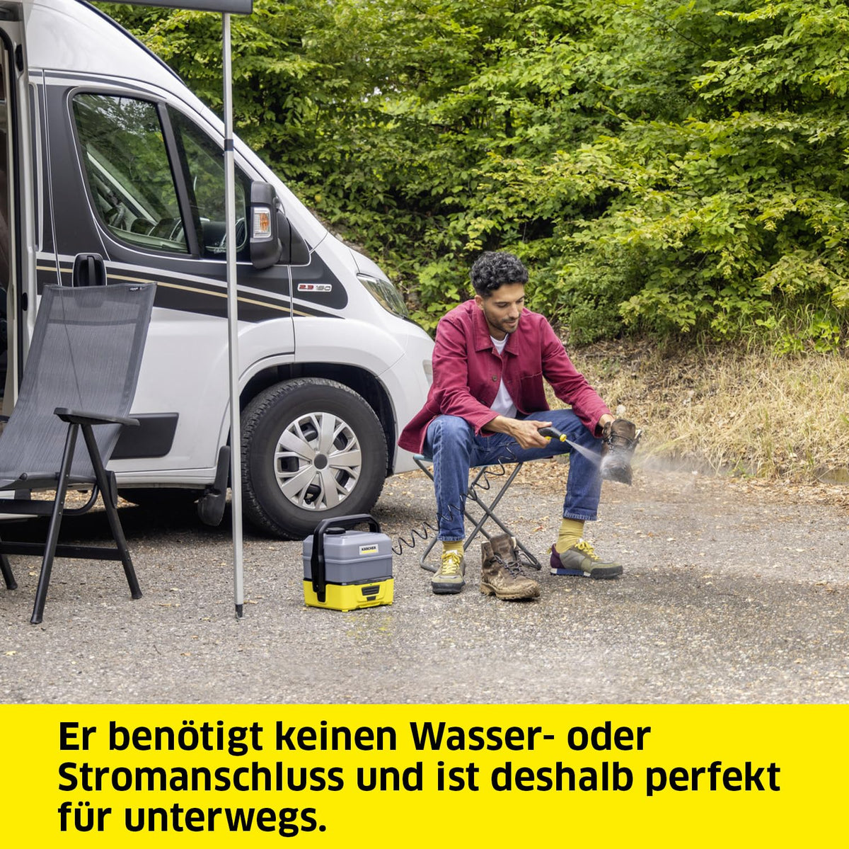 Kärcher Mobile Outdoor Cleaner OC 3 Plus, water tank: 7 l - 1.680-030.0