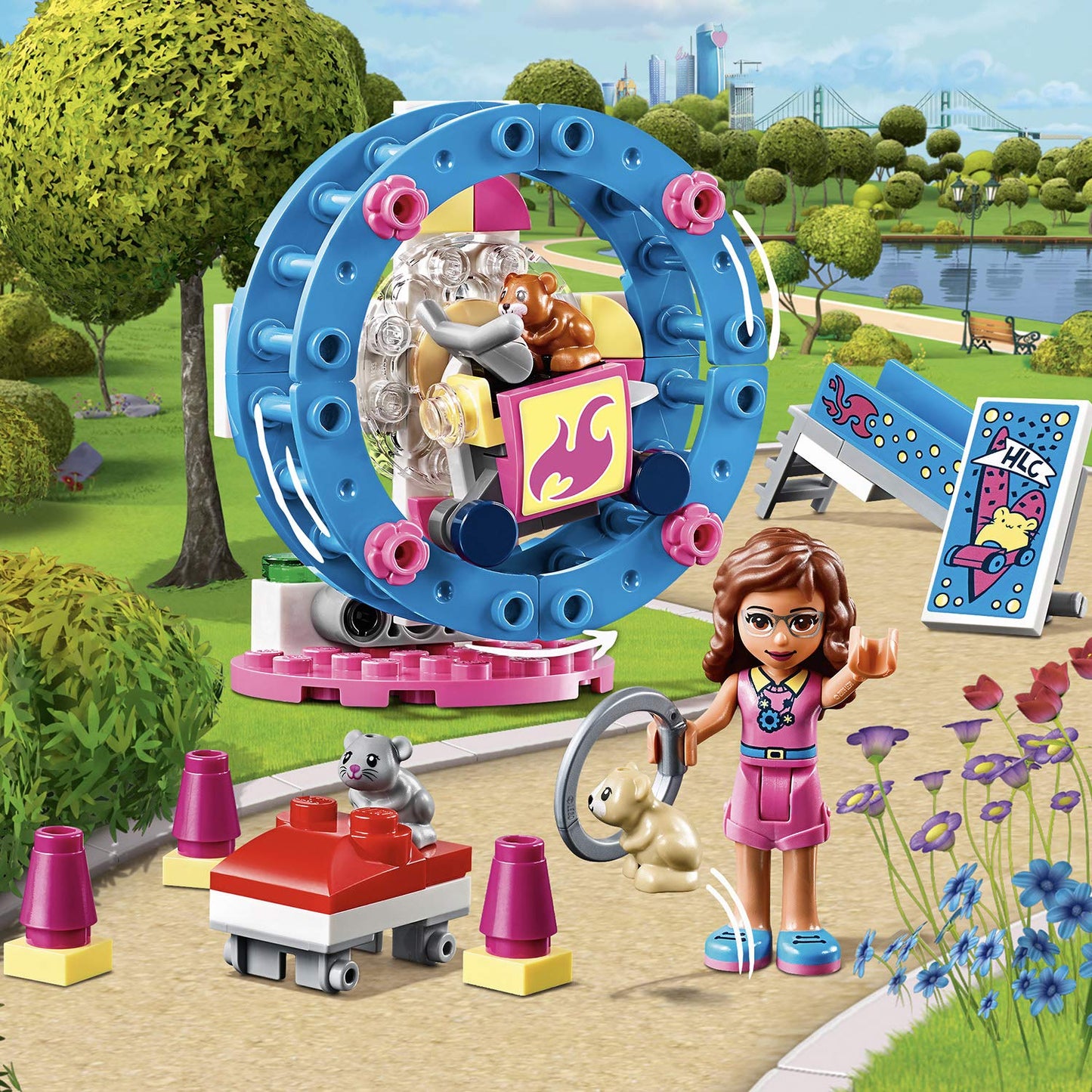 LEGO Friends 41383 Olivia's Hamster Playground