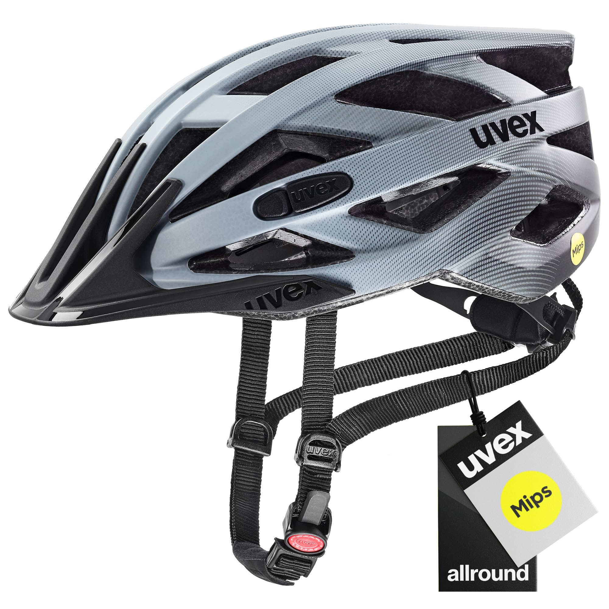 uvex i-vo cc MIPS bicycle helmet, Dove matt, 52-57 cm - S413613