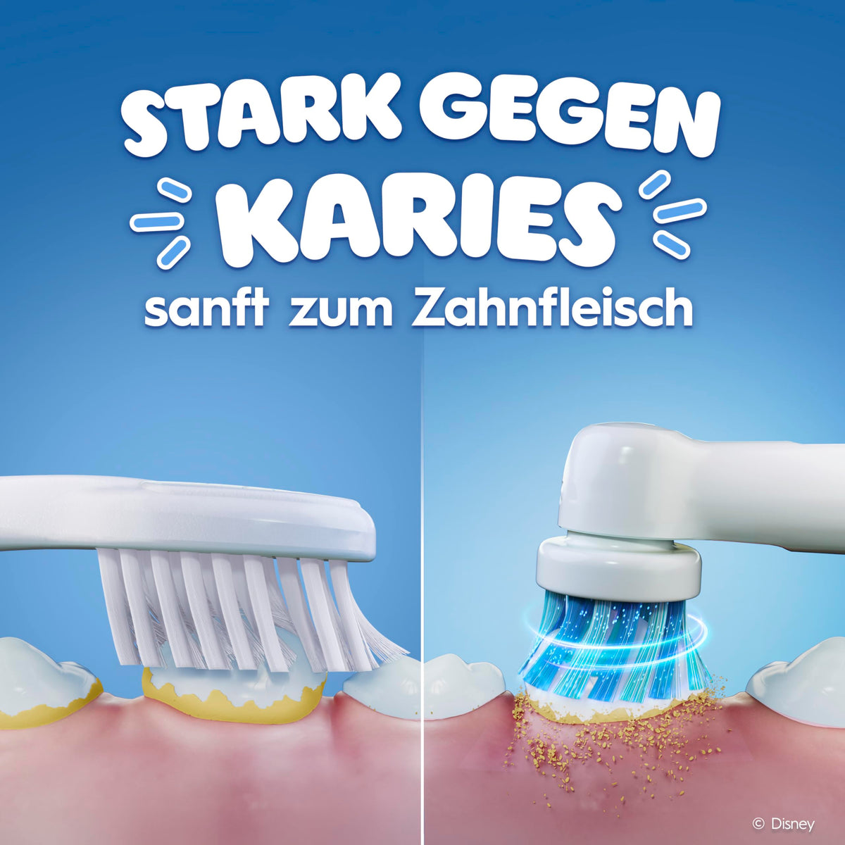 Oral-B Perii de schimb Pro Kids 3+ Disney Frozen, Alb, 12 bucăți - 4210201395263