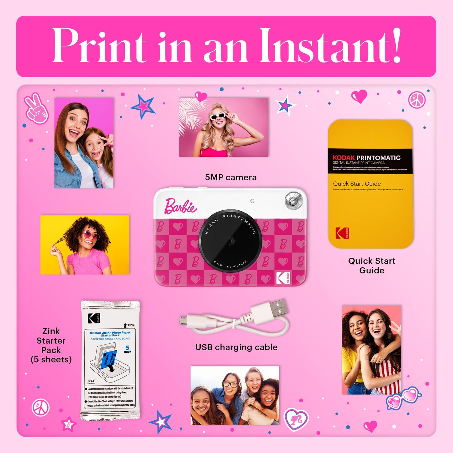 Kodak Printomatic Barbie Edition