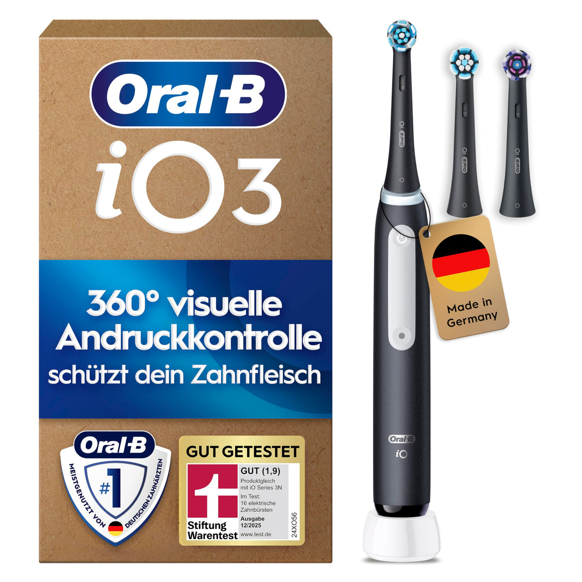 Oral-B iO Series 3 Electric Toothbrush, Black - 8700216636087