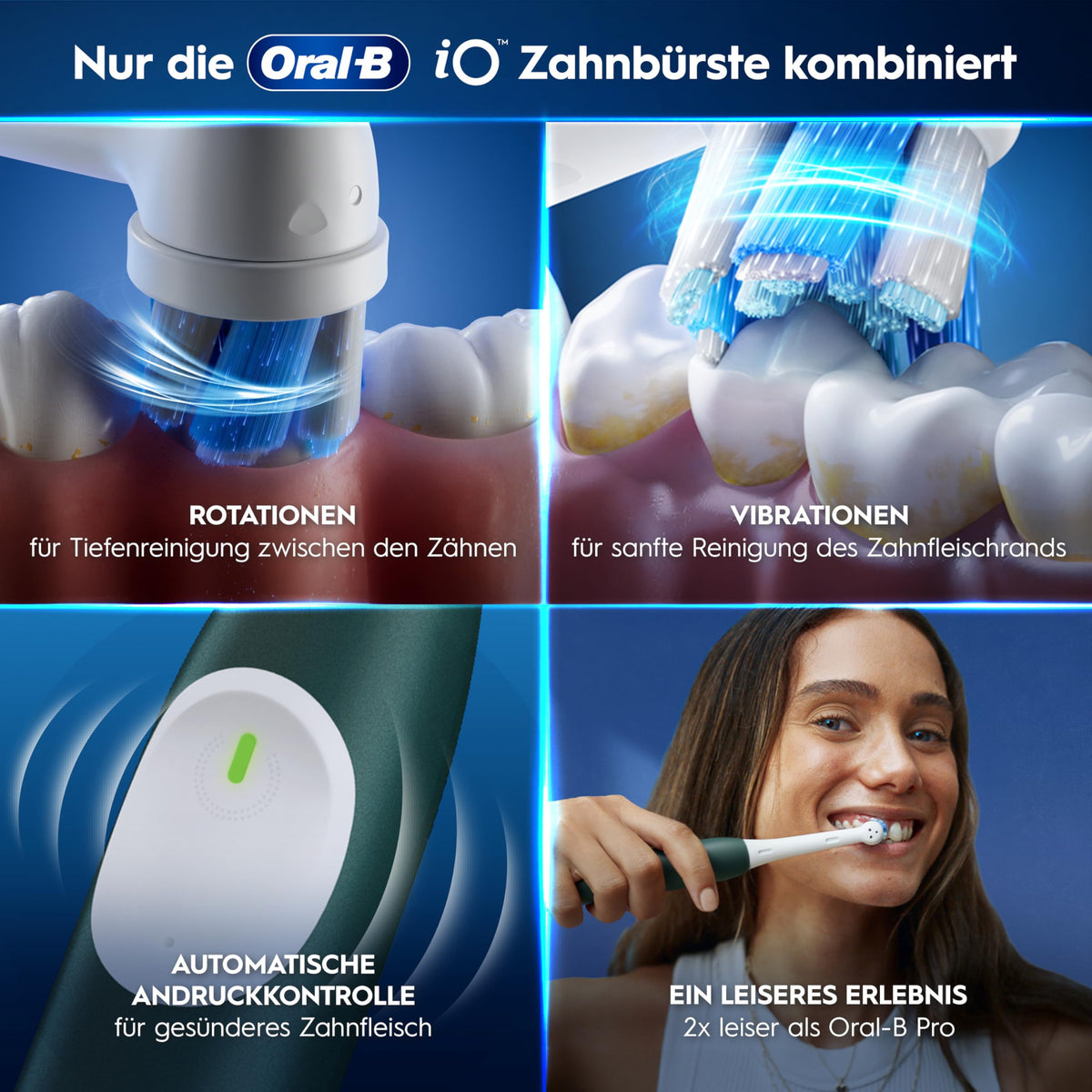 Oral-B iO Series 2 Electric Toothbrush, Green - 8700216615204