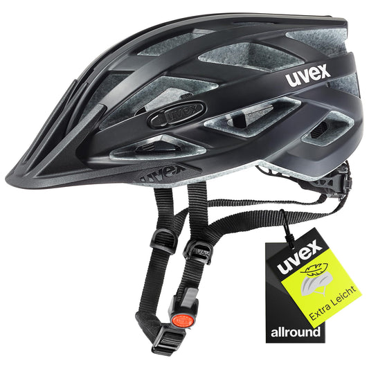 uvex i-vo cc bicycle helmet, black matt, 56-60 cm - S4104230817