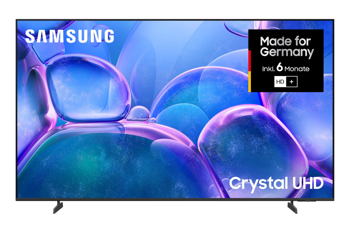 Samsung Crystal UHD 4K U7099F 65 inch (163 cm) LED TV, optimized for football and gaming, Crystal processor 4K, AI upscaling, SmartThings, Knox Security, free content, Smart AI TV - GU65U7099FU