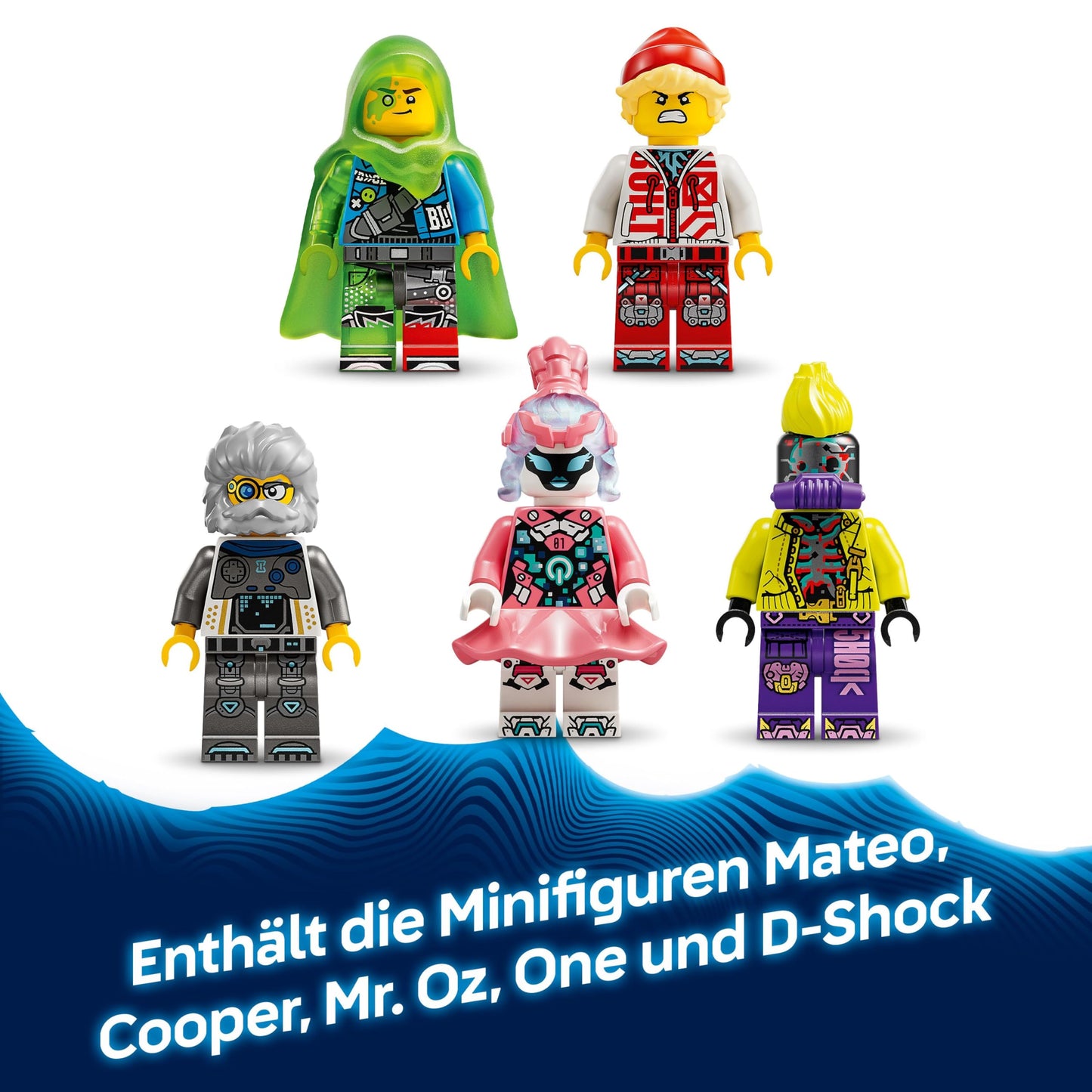LEGO DREAMZzz Mateos Spray Can Truck - Toy with 2 building modes, modular boosters and 5 minifigures including Cooper and Mr. Oz - Birthday gift for girls and boys aged 9 and up - 71499