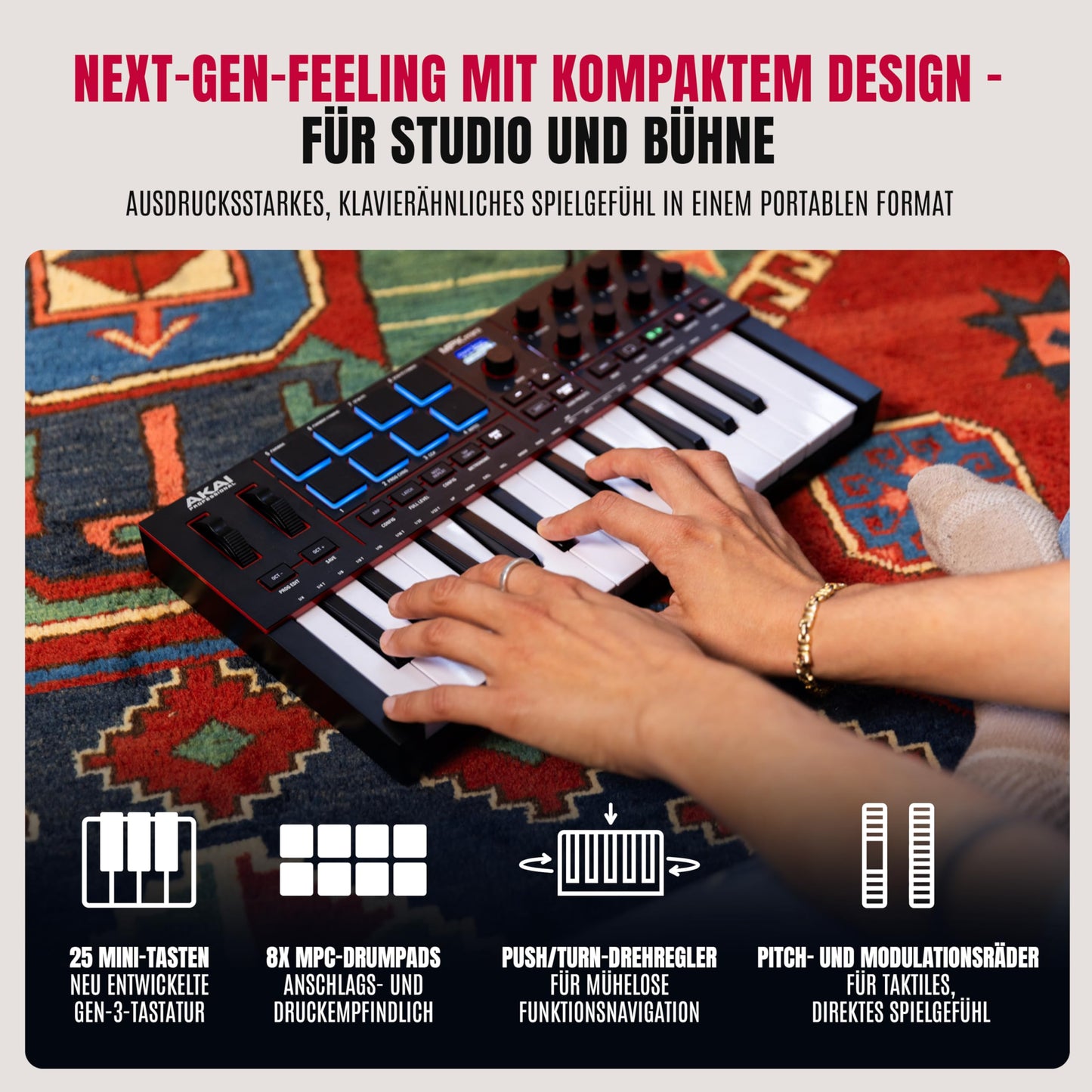 Akai Professional MPK Mini IV Black