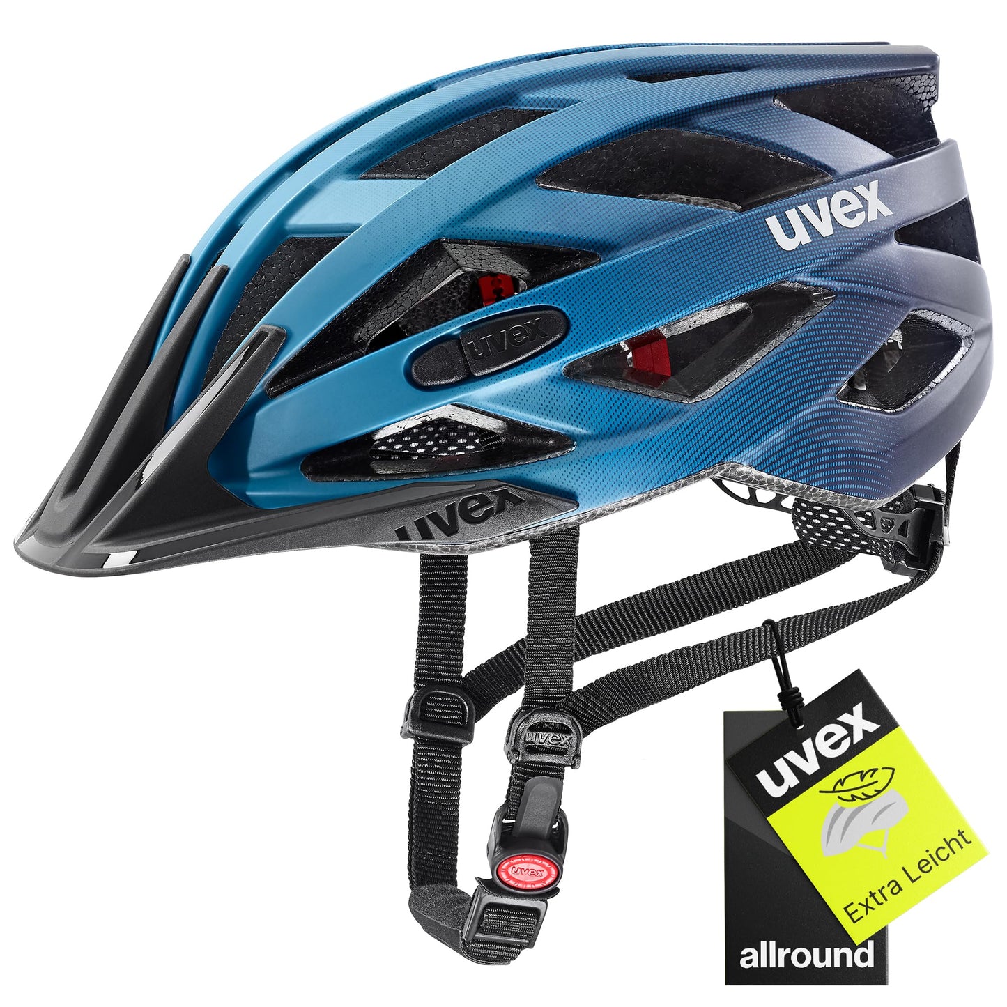 uvex i-vo cc bicycle helmet, deep space matt, 52-57 cm - S413423