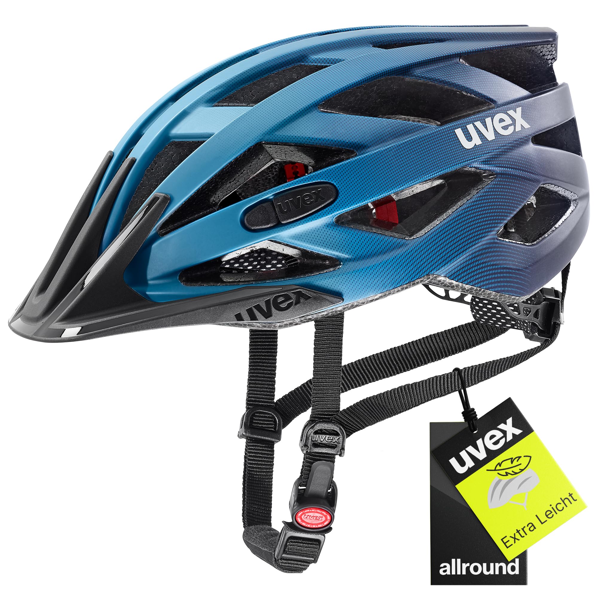 uvex i-vo cc bicycle helmet, deep space matt, 52-57 cm - S413423