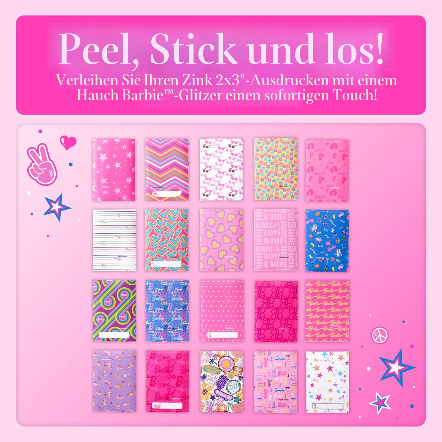 Kodak Printomatic Barbie Edition Starter Bundle