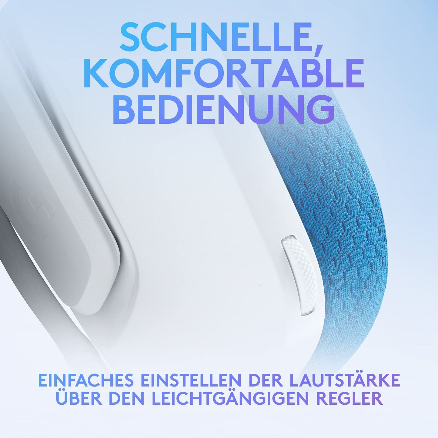 Logitech G G335, Wired Gaming Headset, Microphone with Flip Mute Switch, 3.5mm Audio Jack, Memory Foam Ear Pads, Lightweight, Compatible PC,PlayStation,Xbox,Nintendo Switch - White - 981-001018