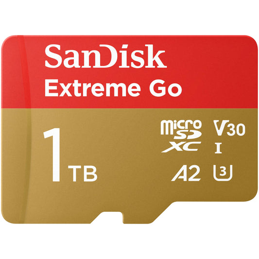 SANDISK 1TB Extreme Go Micro SDXC Card (For Android - SDSQXBD-1T00-GZ6MA