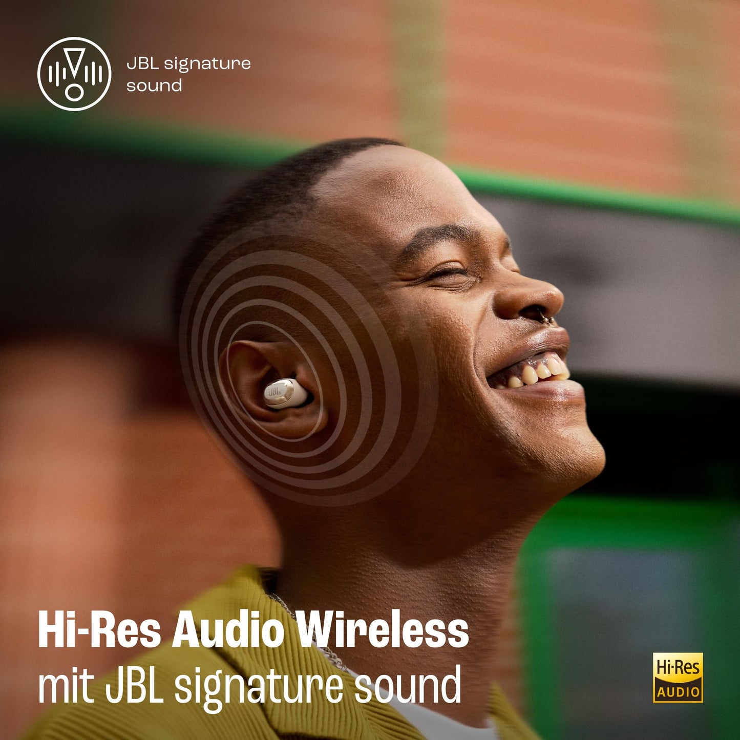 JBL Live Buds 3, wireless earbud headphones with Bluetooth, 40 hours of battery life, True Adaptive Noise Canceling and high-resolution JBL Signature Sound, IP55 waterproof, silver - JBLLIVEBUDS3SIL