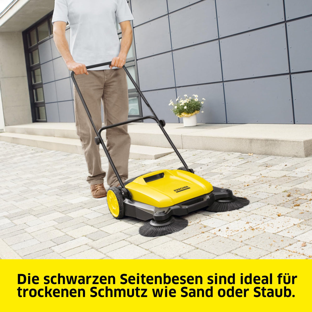 Kärcher Sweeper S 3 Twin 2-in-1, up to 1,800 m²/h area - 1.766-315.0