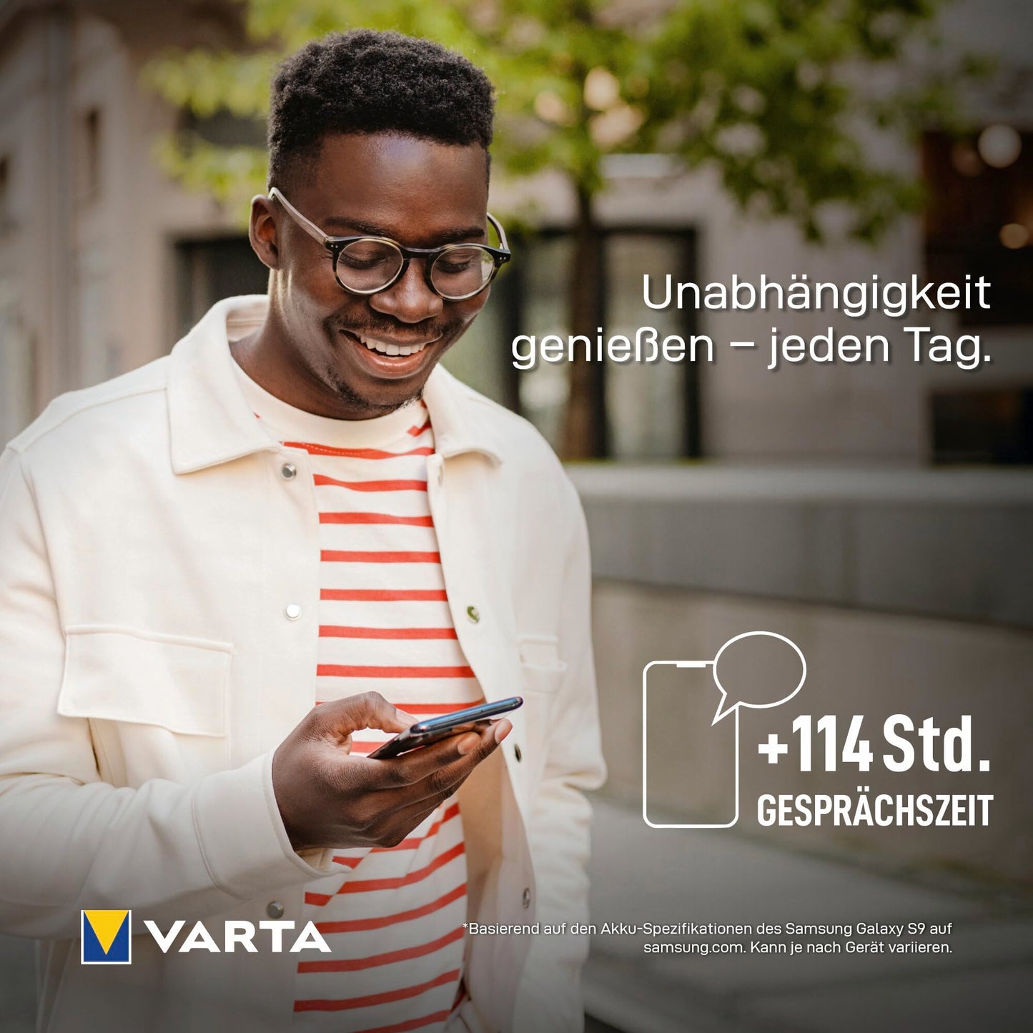 VARTA Power Bank 20000mAh, power bank Power on Demand with 3 ports (1x USB A, 2x USB C), compatible with tablets & smartphones, in environmentally friendly packaging