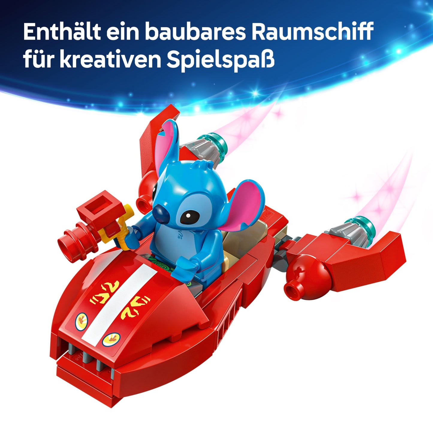 LEGO | The beach house from “Lilo and Stitch” - toy with 6 rooms, roof terrace, spaceship and 5 minifigures - birthday gift for girls, boys and fans aged 9 and over - 43268