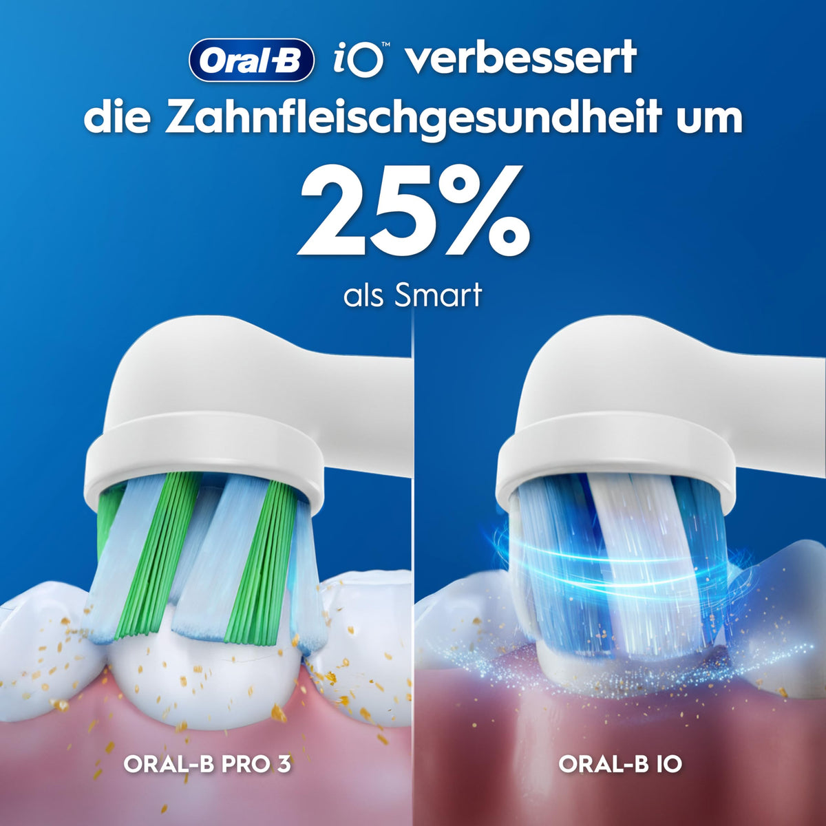 Oral-B iO Series 3 Electric Toothbrush, Light Blue - 8006540961490