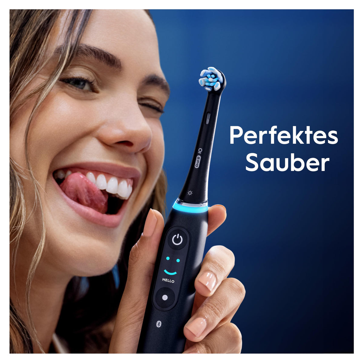 Oral-B iO Perii de schimb Curățare delicată, Alb, 10 bucăți - 8006530156943