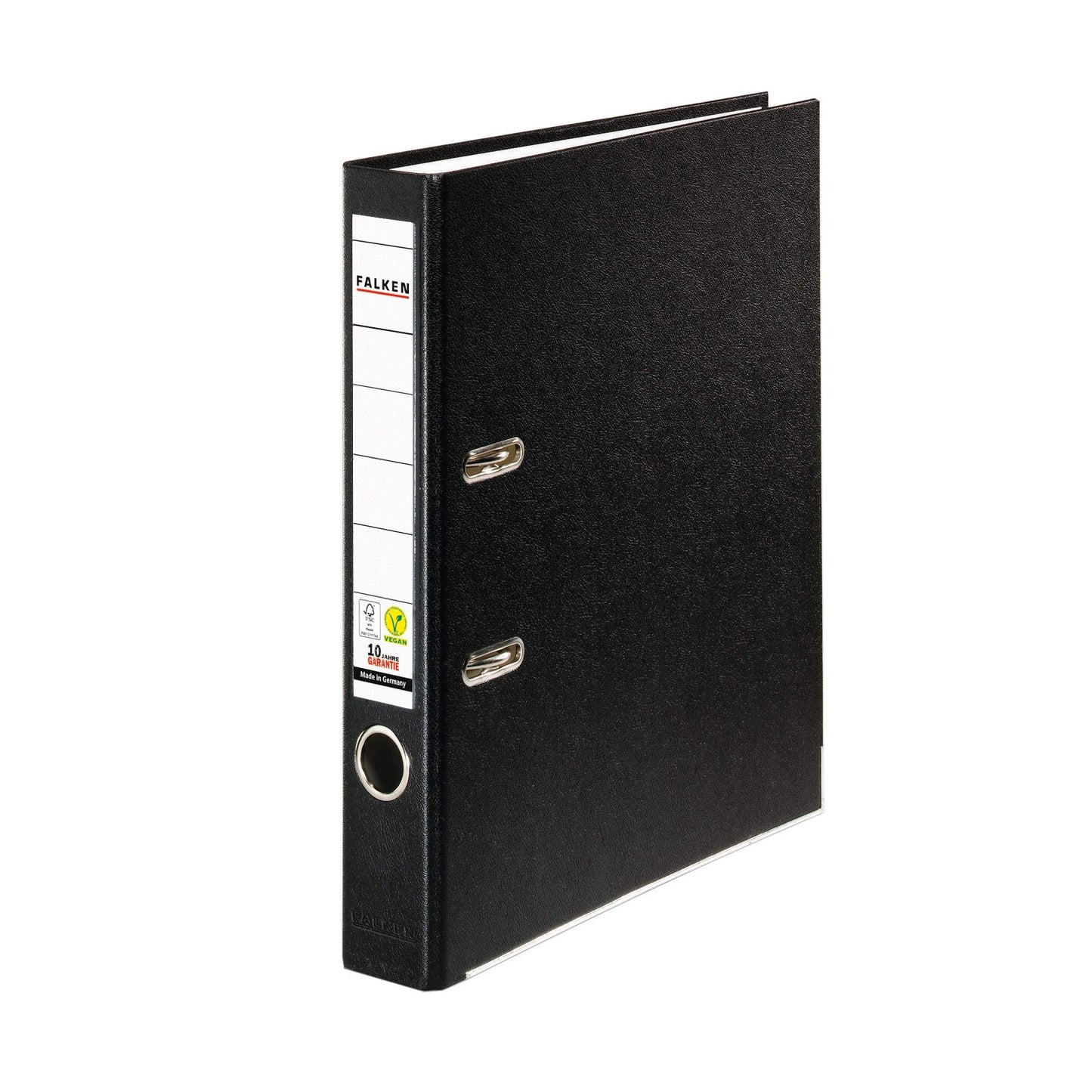 FALKEN 5x PP-Color plastic folder 5 cm narrow DIN A4 black - 15046640