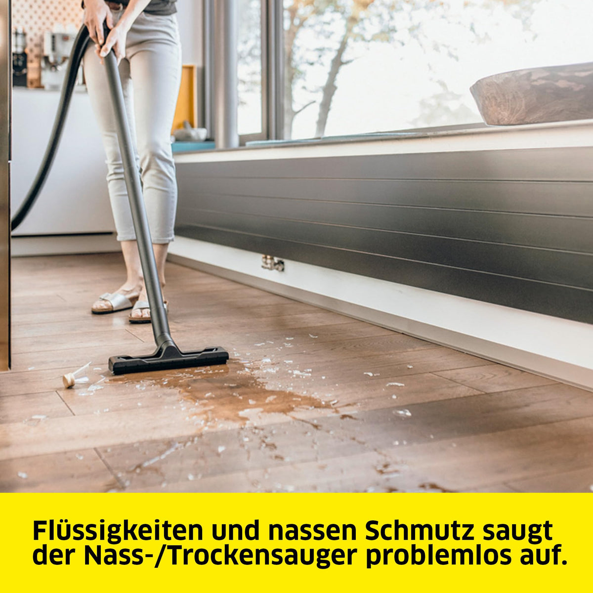 KÄRCHER Wet/Dry Vacuum Cleaner WD 3 V-17/4/20, Plastic Container: 17 l - 1.628-130.0