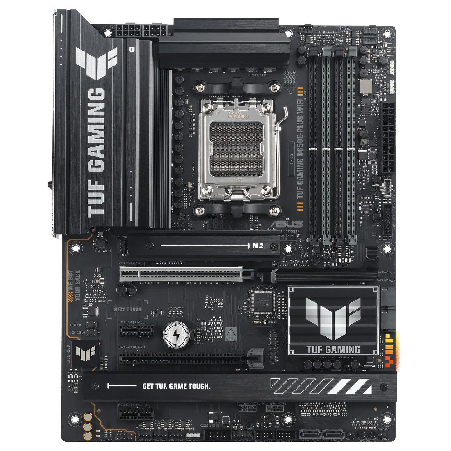ASUS TUF Gaming B650E-PLUS WiFi motherboard socket AMD AM5