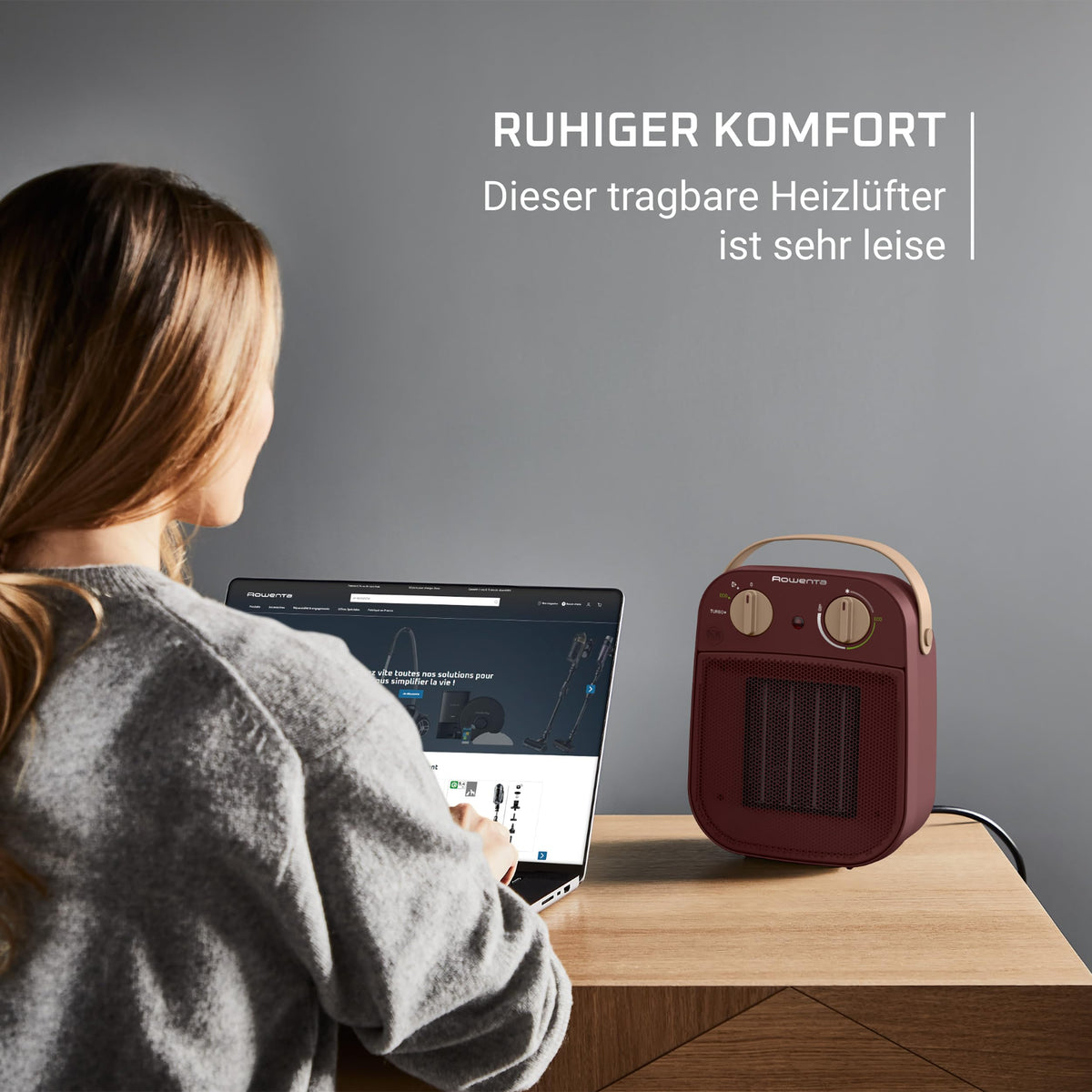 Rowenta My Nomad Heater, powerful and quiet SO8231 - SO8231F0