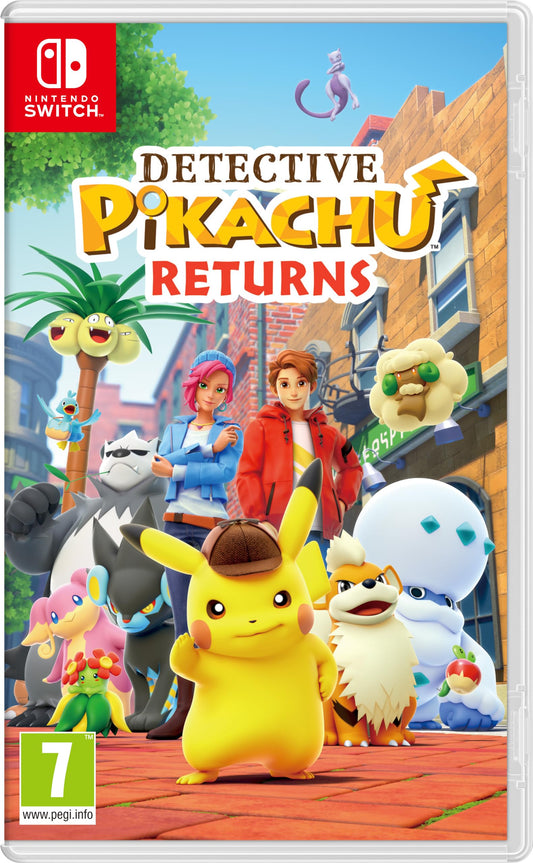 Nintendo Detective Pikachu Returns Standard Traditional Chinese, German, English, Spanish, French, Italian - 1232390