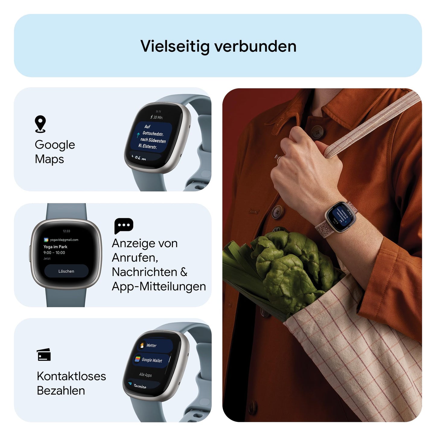 Fitbit Versa 4 (FB523SRAG)