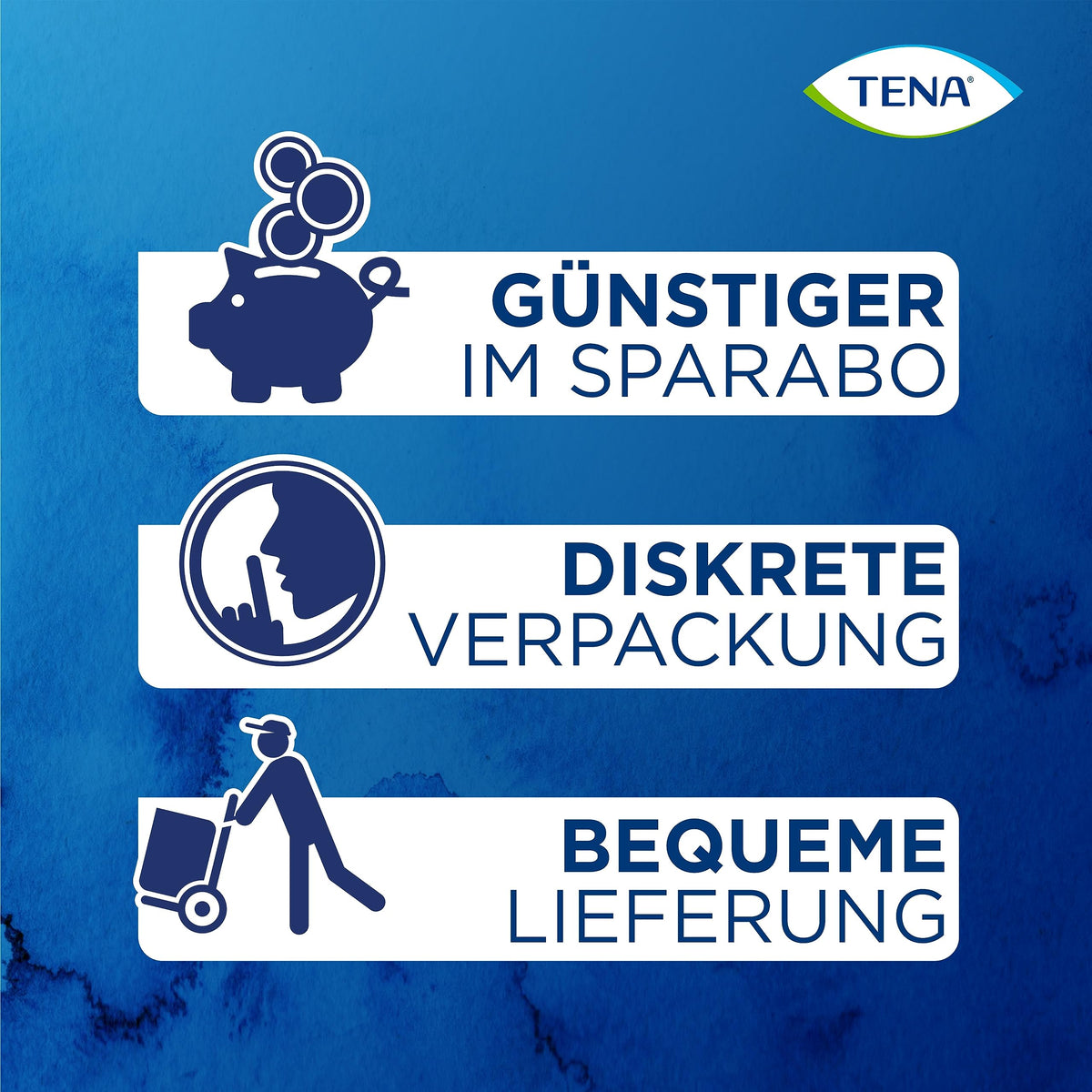 TENA Discreet Extra Plus - 96 pads in a monthly package (6 x 16 pieces), individually wrapped - hygiene pads for women - for moderate bladder weakness and incontinence. - 7322540892680