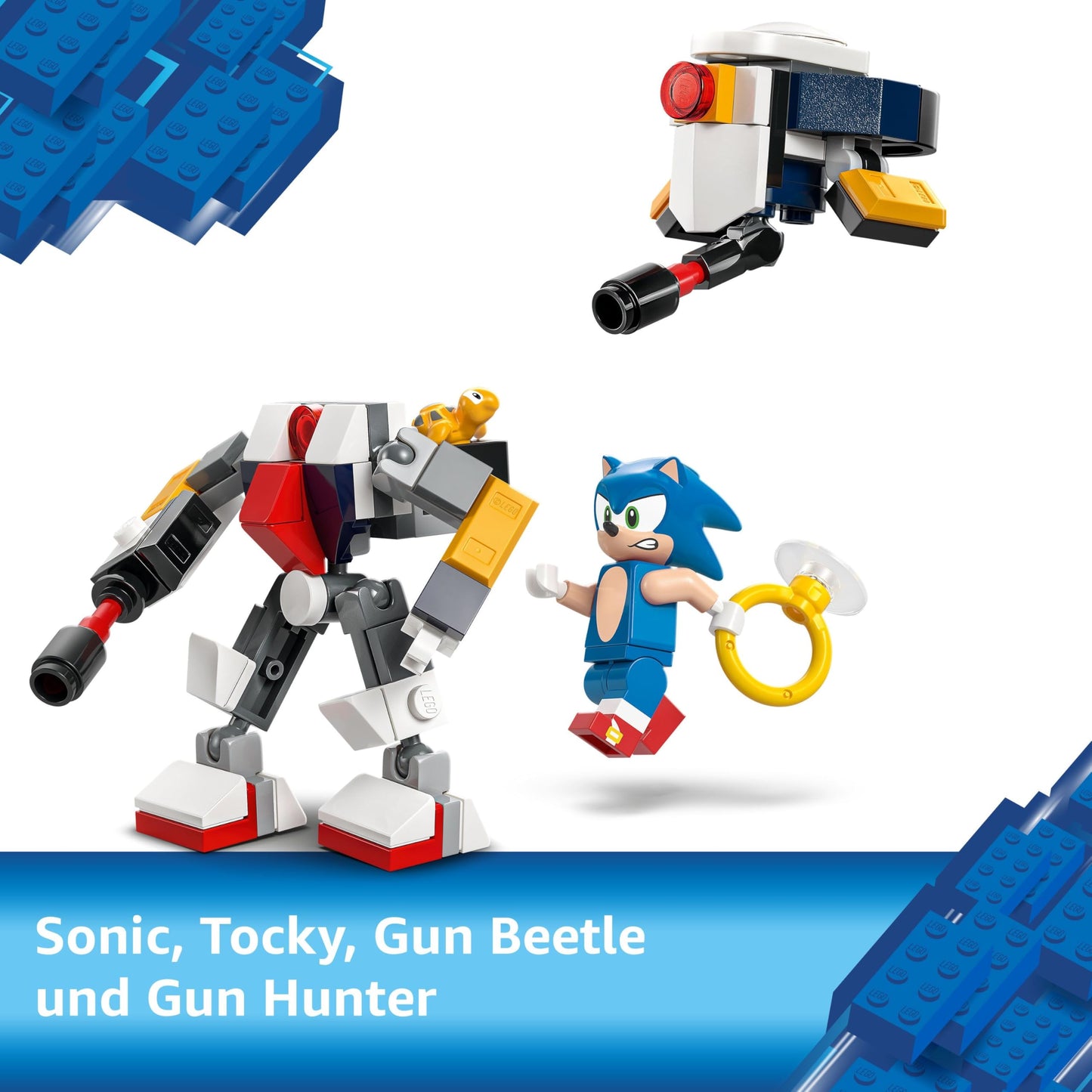 LEGO Sonic the Hedgehog: Sonic's Campfire Clash Set, Collectible Building Toy with 4 Characters, Gold Rings and a Chaos Emerald, Gifts for Gamers, Boys & Girls Aged 7 Plus 77001