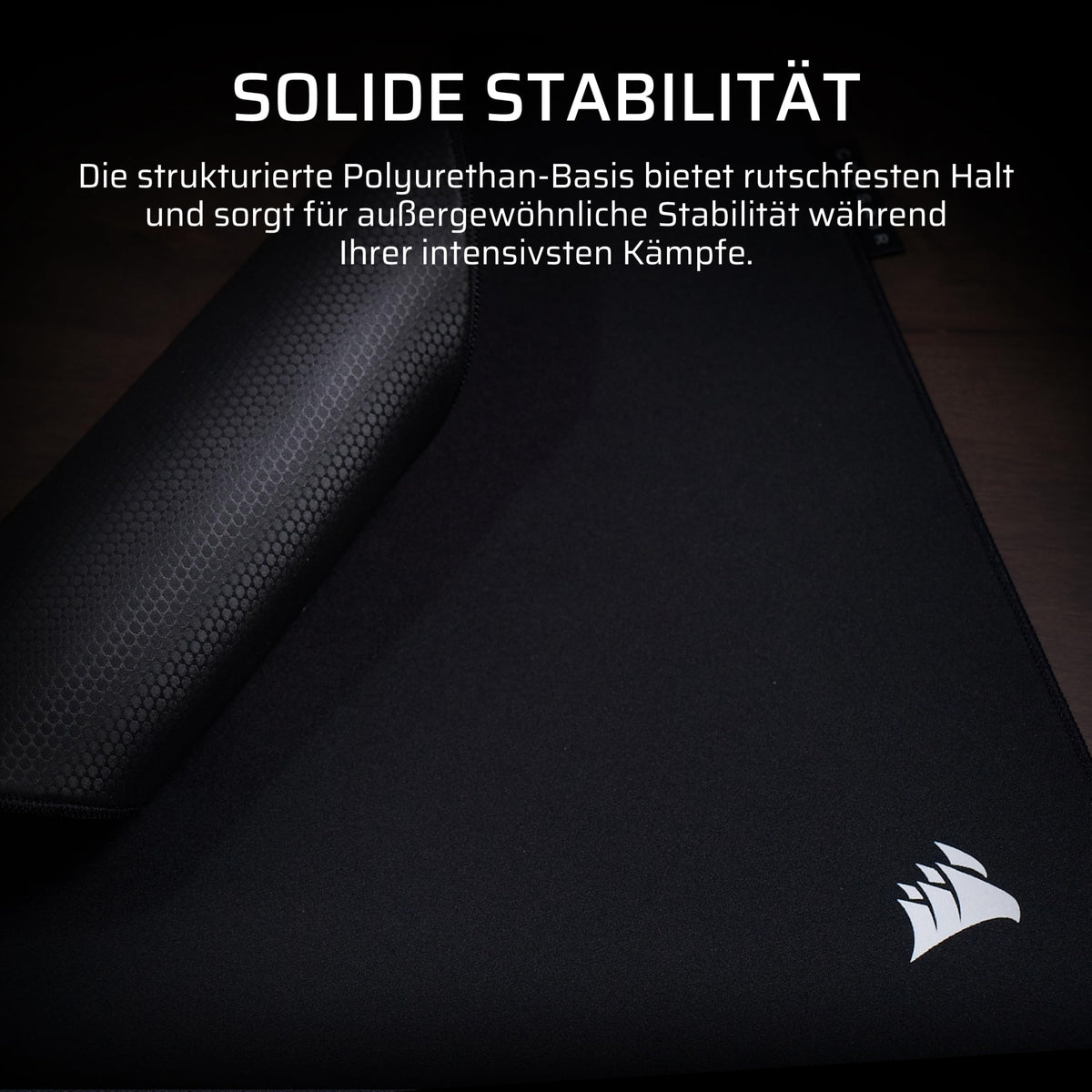 Corsair MM PRO Control Mousepad de gaming mediu – Negru - CH-941C0A0-WW