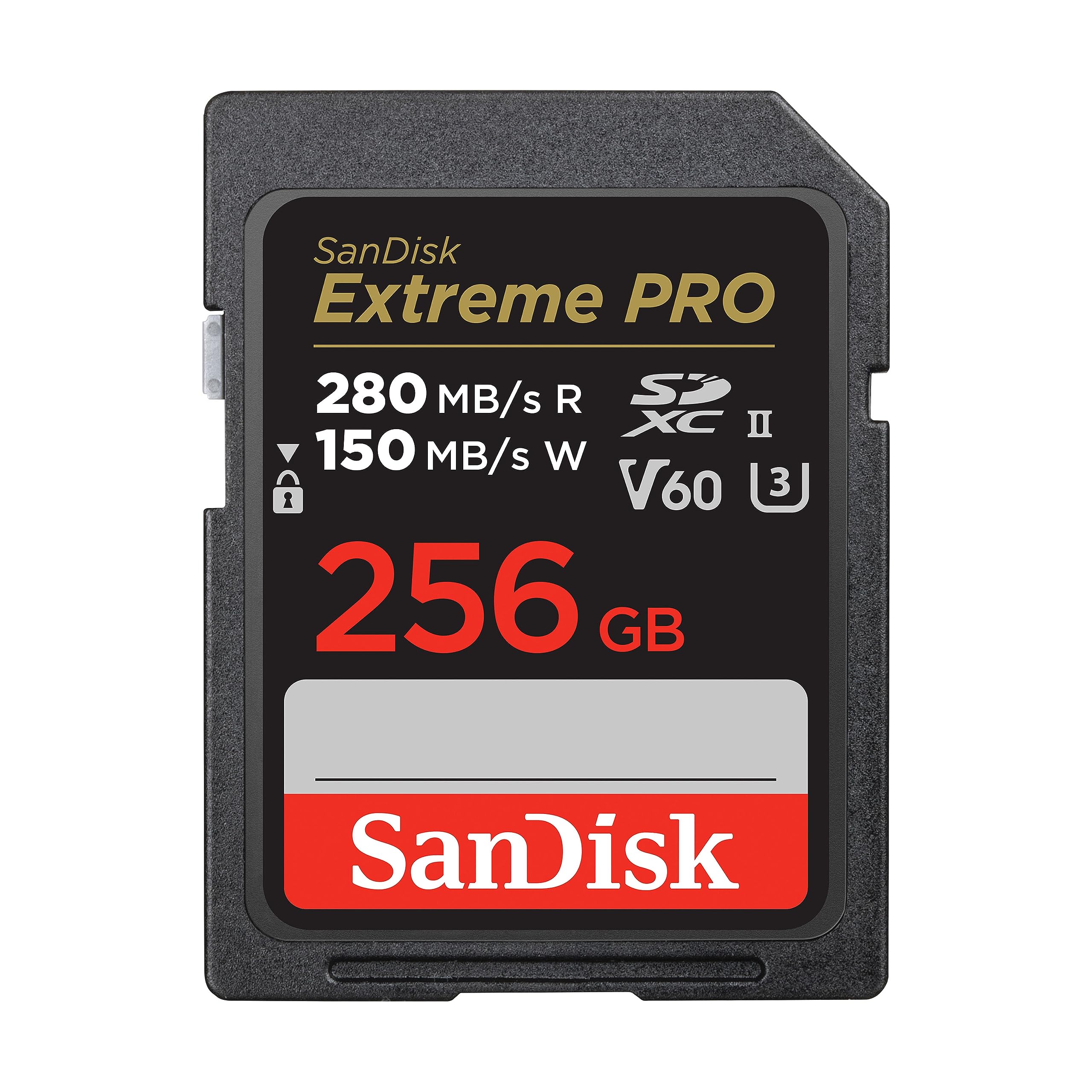 SanDisk Extreme PRO SDXC UHS-II Speicherkarte V60 256 GB - SDSDXEP-256G-GN4IN
