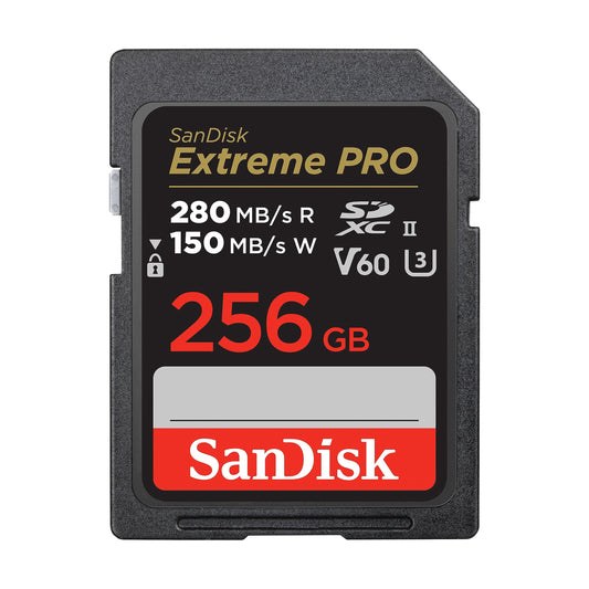SanDisk Extreme PRO SDXC UHS-II Speicherkarte V60 256 GB - SDSDXEP-256G-GN4IN