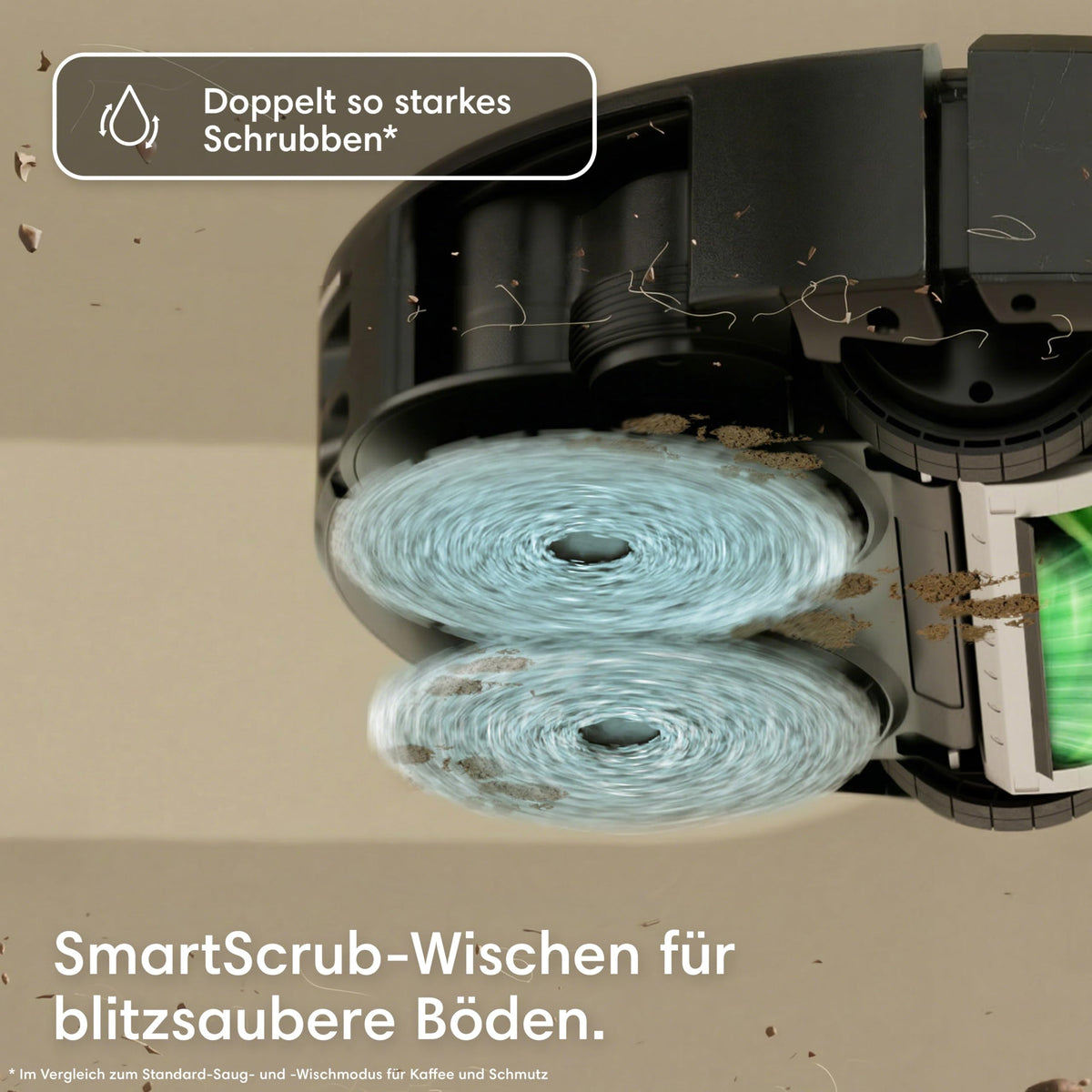 iRobot Roomba Plus 516 Vacuum Robot, AutoWash Base, 75 °C Mop Wash - N284040