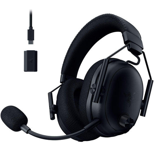 Razer BlackShark V3 Pro - Wireless e-sports headset with ANC noise cancellation - 50mm audio driver - Detachable microphone - Wireless 2.4 GHz & Bluetooth - FPS profiles - PC/Mac | Black - RZ04-05400100-R3M1
