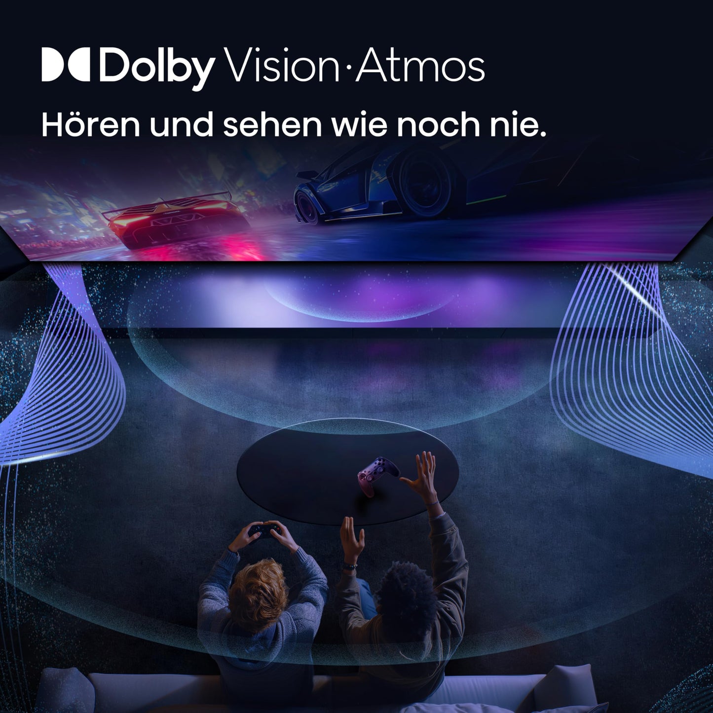 Hisense 65E7DS PRO TV 65 inch, 4K UHD QLED, Smart TV, Hi-Concerto, 144Hz Game Mode, Hi-QLED Colour, Dolby Vision.Atmos, Filmmaker Mode, Dolby Audio, DTS Virtual: X, FreeSync Premium [2026]